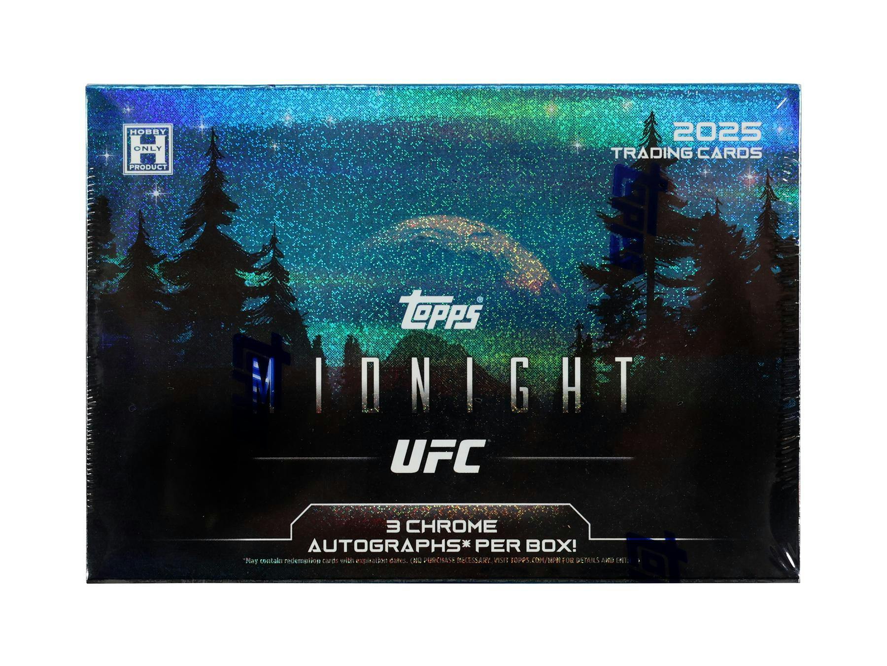 2025 Topps Midnight UFC Hobby Box | Columbia Sports Cards - Columbia Hobby - Sports Card Boxes - Toploaders - Card Savers