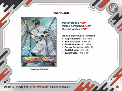 2025 Topps Pristine Baseball Hobby Box | Columbia Sports Cards PRESALE - Columbia Hobby - Sports Card Boxes - Toploaders - Card Savers