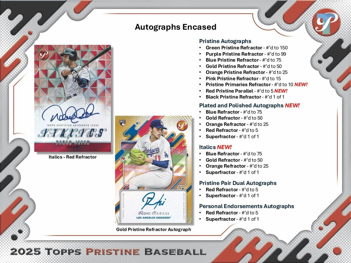 2025 Topps Pristine Baseball Hobby Box | Columbia Sports Cards PRESALE - Columbia Hobby - Sports Card Boxes - Toploaders - Card Savers