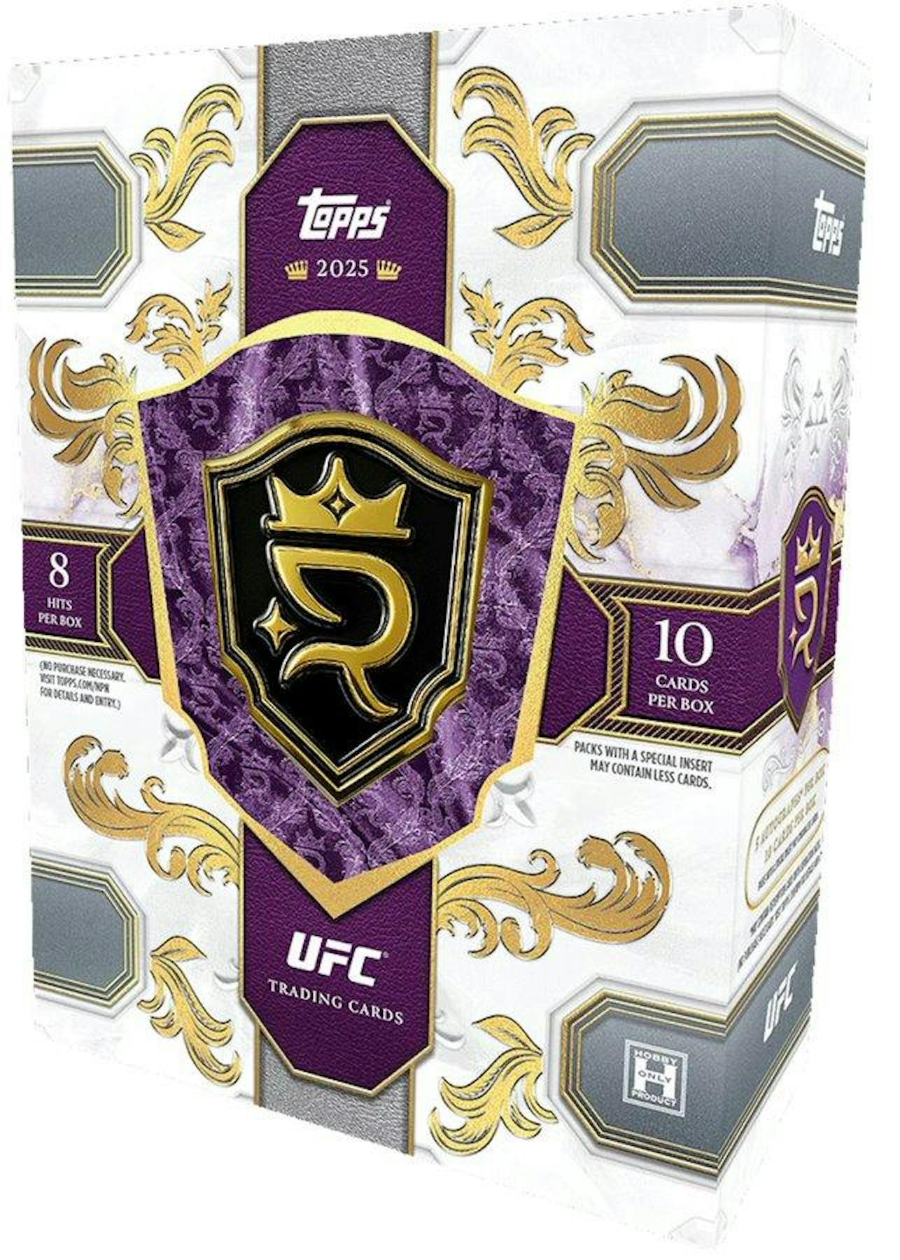 2025 Topps Royalty UFC Hobby Box | Columbia Sports Cards - Columbia Hobby - Sports Card Boxes - Toploaders - Card Savers