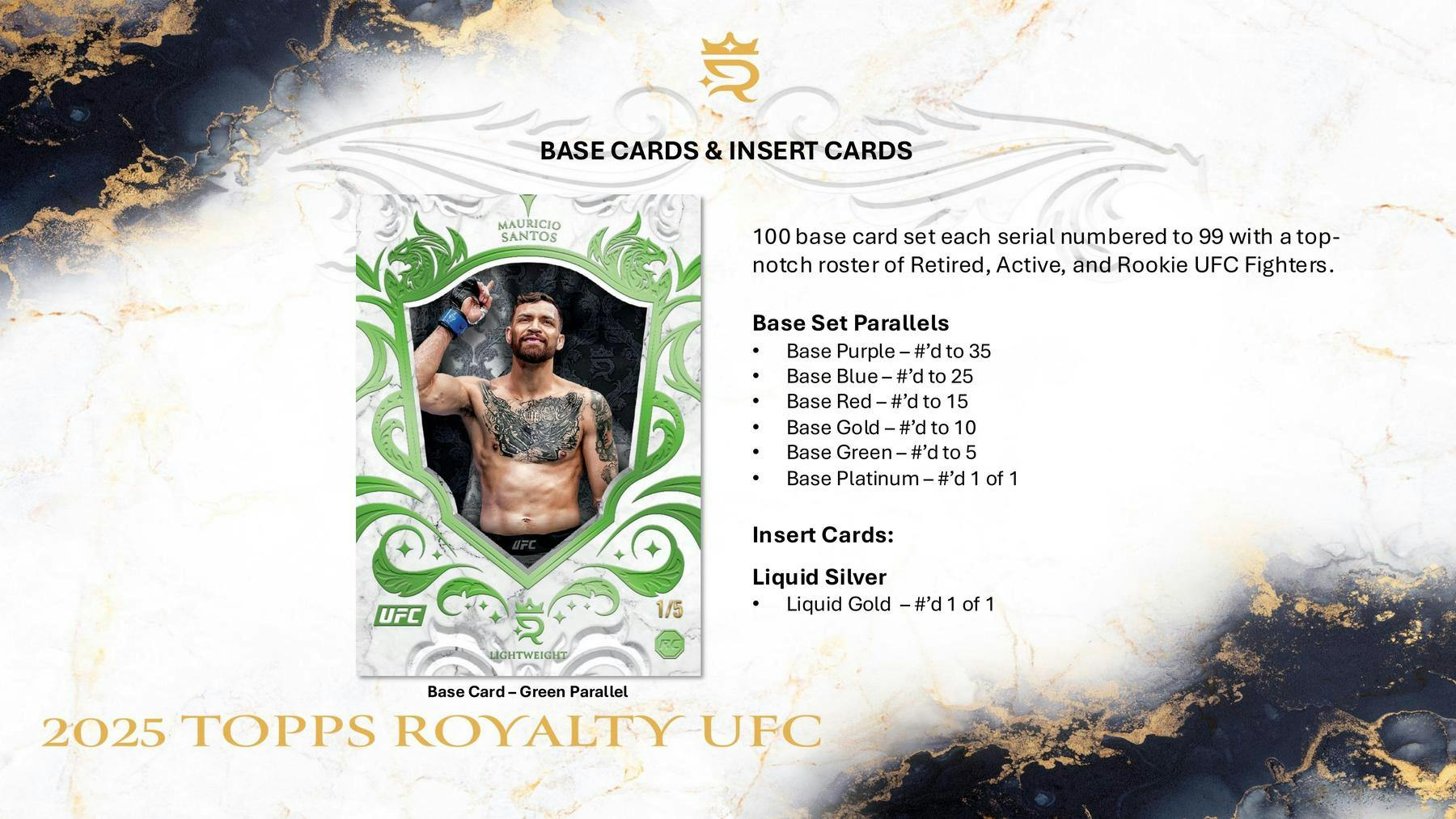 2025 Topps Royalty UFC Hobby Box | Columbia Sports Cards - Columbia Hobby - Sports Card Boxes - Toploaders - Card Savers