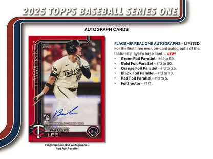2025 Topps Series 1 Baseball Celebration Mega Box - Columbia Hobby - Sports Card Boxes - Toploaders - Card Savers