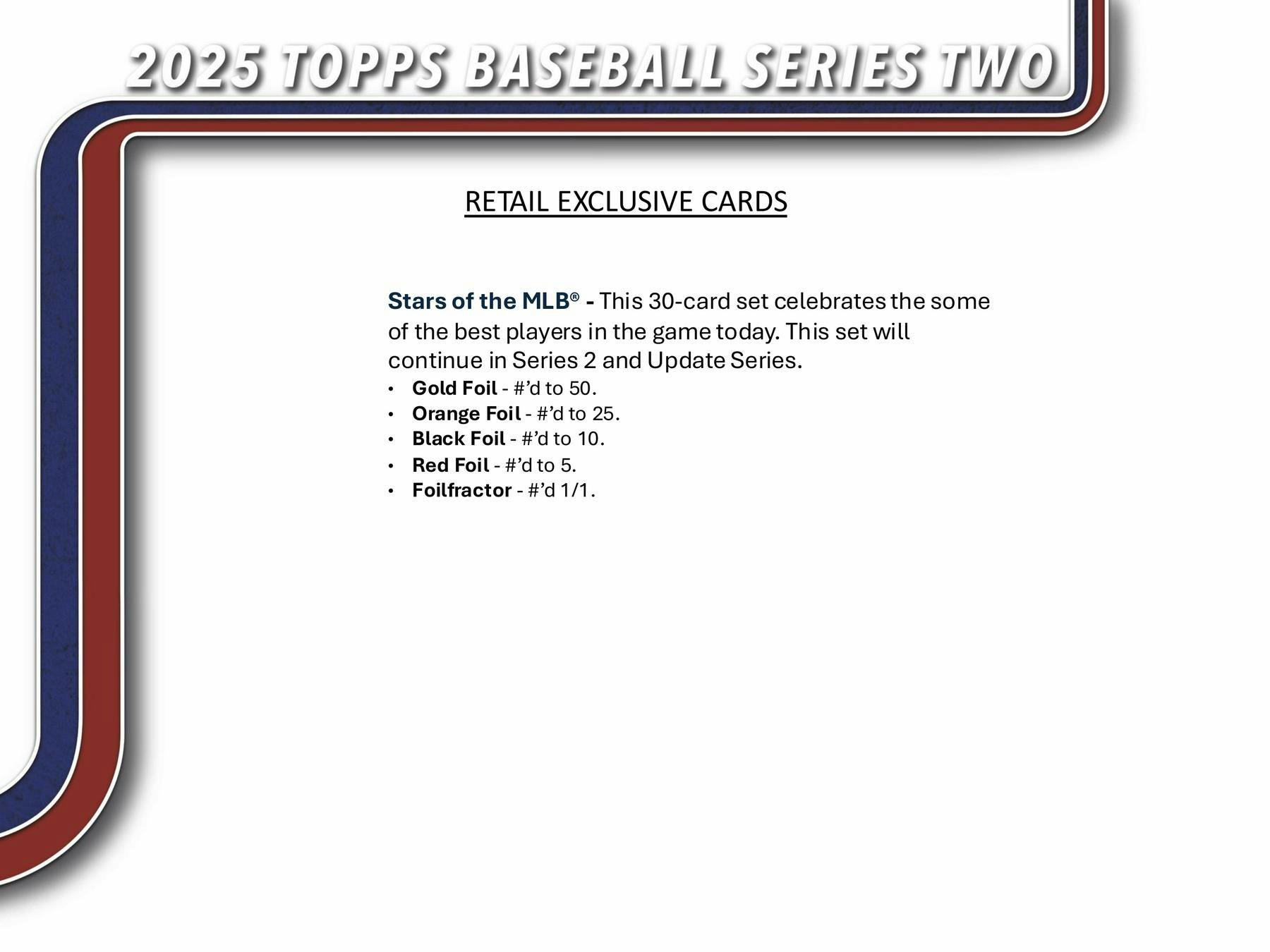 2025 Topps Series 2 Baseball 7 - Pack Blaster Box - Columbia Hobby - Sports Card Boxes - Toploaders - Card Savers
