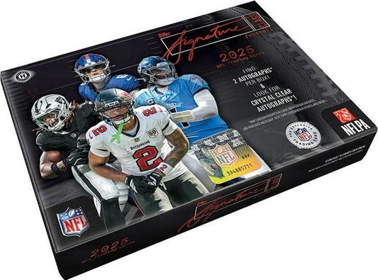 2025 Topps Signature Class Football Hobby Box | Columbia Sports Cards - Columbia Sports Cards