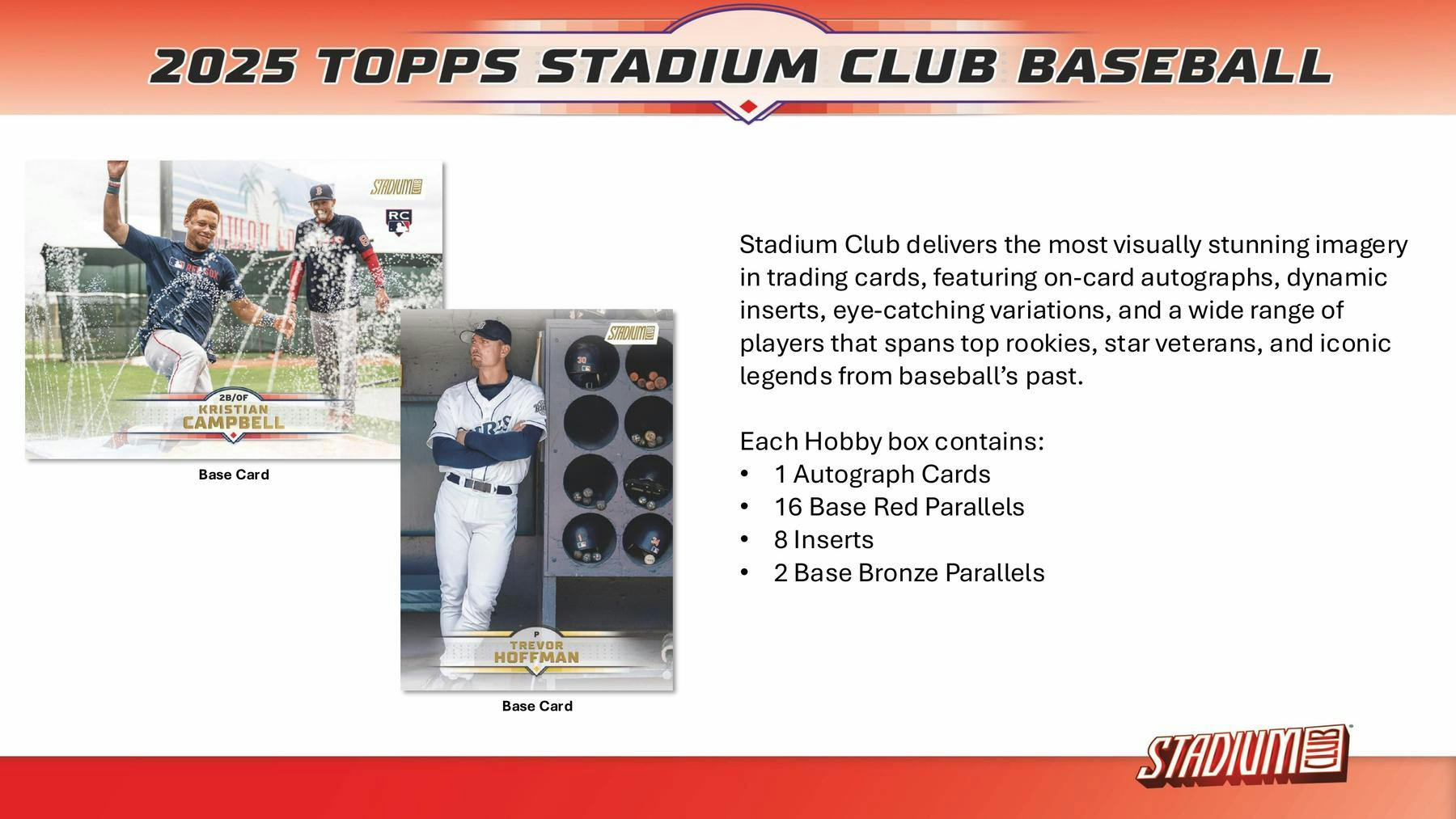 2025 Topps Stadium Club Baseball Mega Box | Columbia Sports Cards - Columbia Hobby - Sports Card Boxes - Toploaders - Card Savers