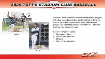 2025 Topps Stadium Club Baseball Mega Box | Columbia Sports Cards - Columbia Hobby - Sports Card Boxes - Toploaders - Card Savers