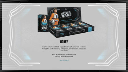 2025 Topps Star Wars Masterwork Hobby Box | Columbia Sports Cards - Columbia Sports Cards