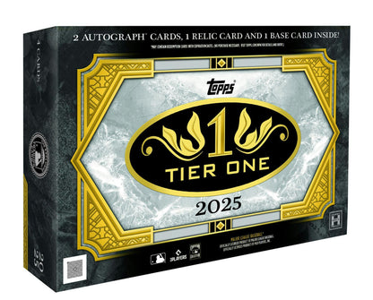2025 Topps Tier One Baseball Hobby Box | Columbia Sports Cards - Columbia Hobby - Sports Card Boxes - Toploaders - Card Savers