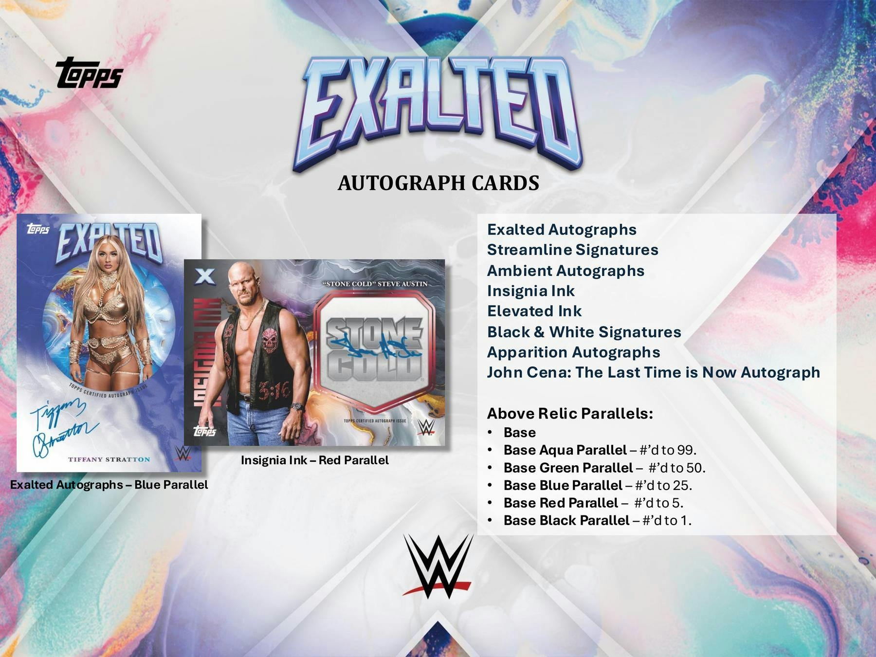 2025 Topps WWE Exalted Wrestling Hobby Box | Columbia Sports Cards - Columbia Hobby - Sports Card Boxes - Toploaders - Card Savers