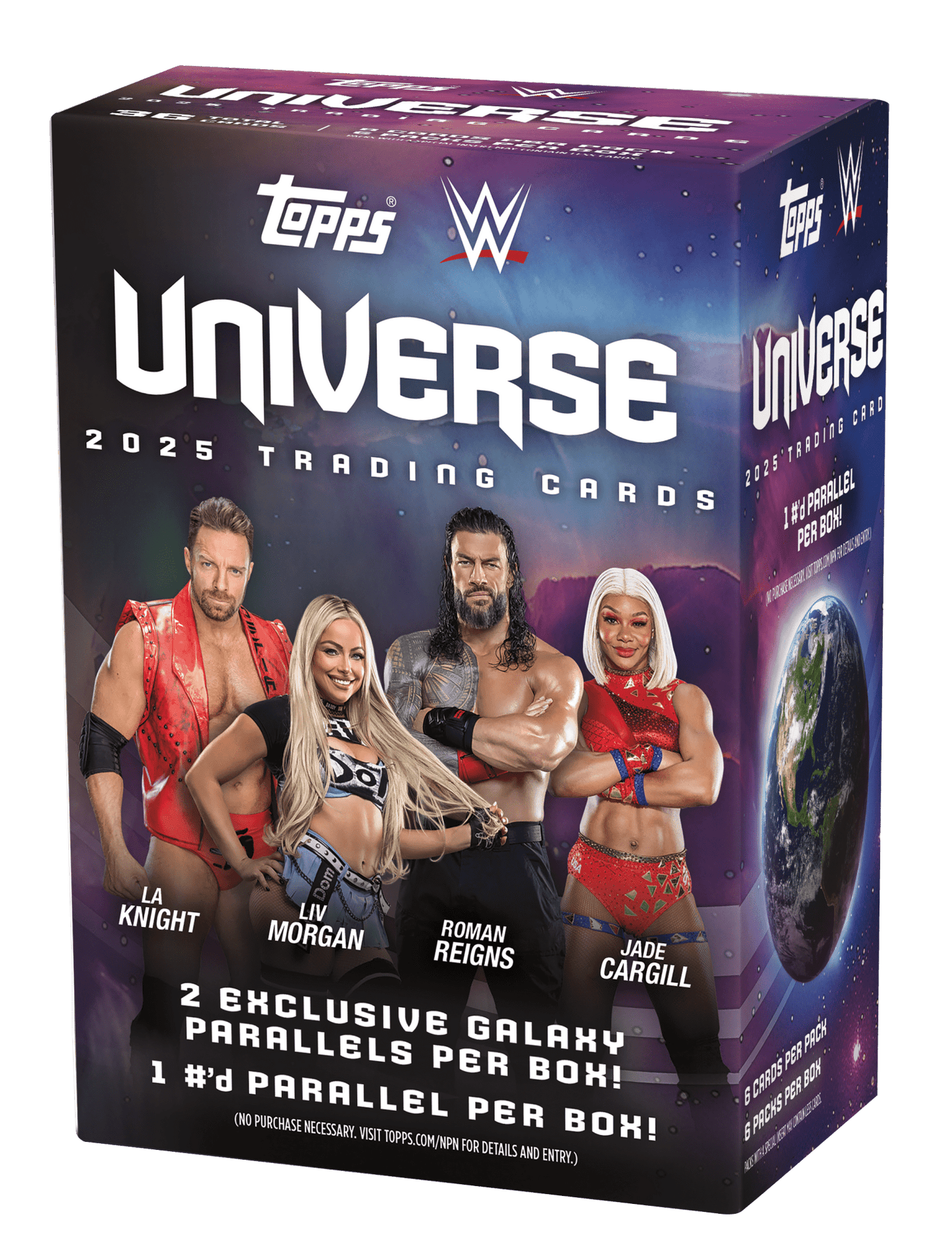 2025 Topps WWE Universe Blaster Box (POS) - Columbia Hobby - Sports Card Boxes - Toploaders - Card Savers