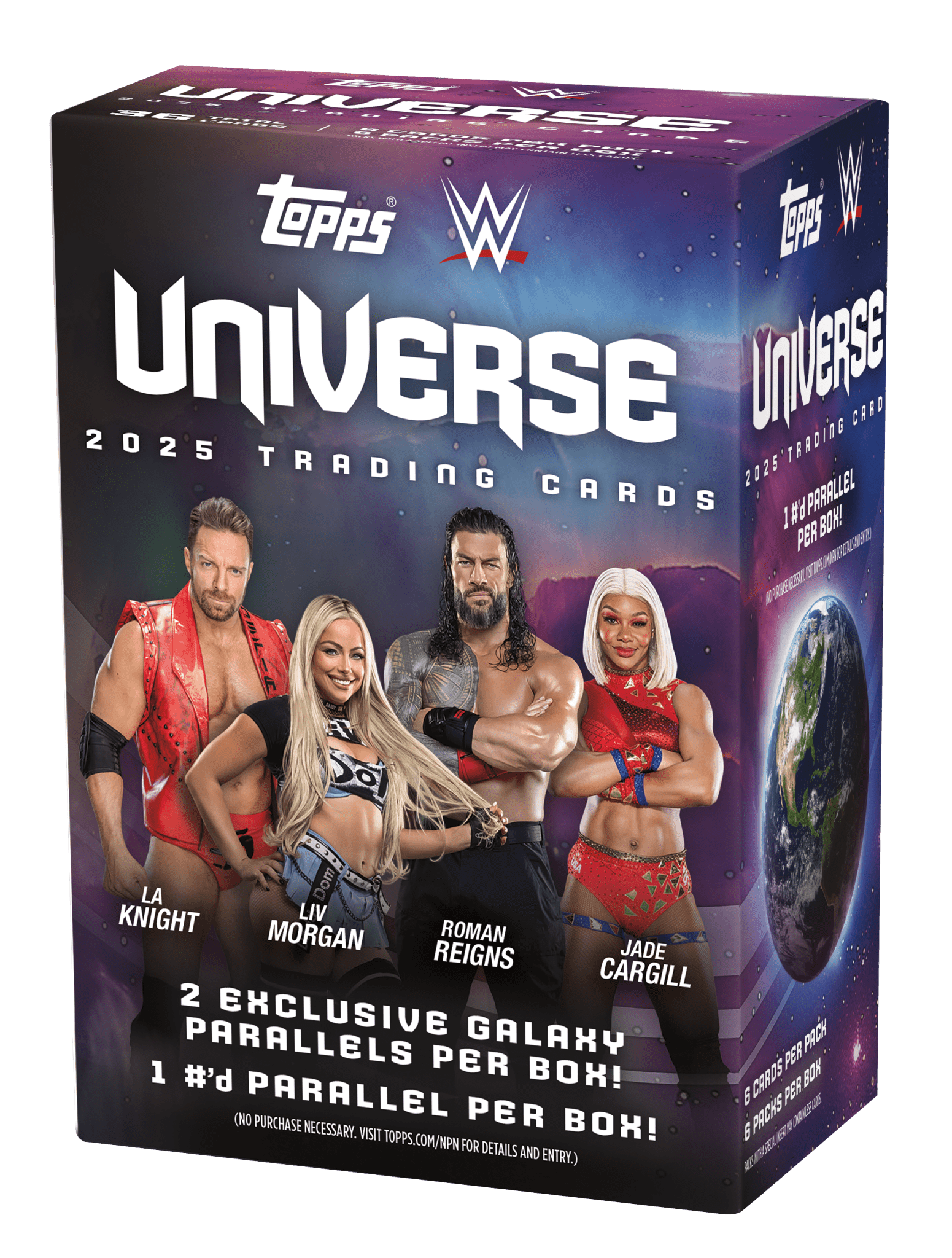 2025 Topps WWE Universe Blaster Box (POS) - Columbia Hobby - Sports Card Boxes - Toploaders - Card Savers