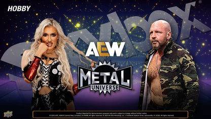 2025 Upper Deck AEW Skybox Metal Universe Wrestling Hobby Box - Columbia Hobby - Sports Card Boxes - Toploaders - Card Savers