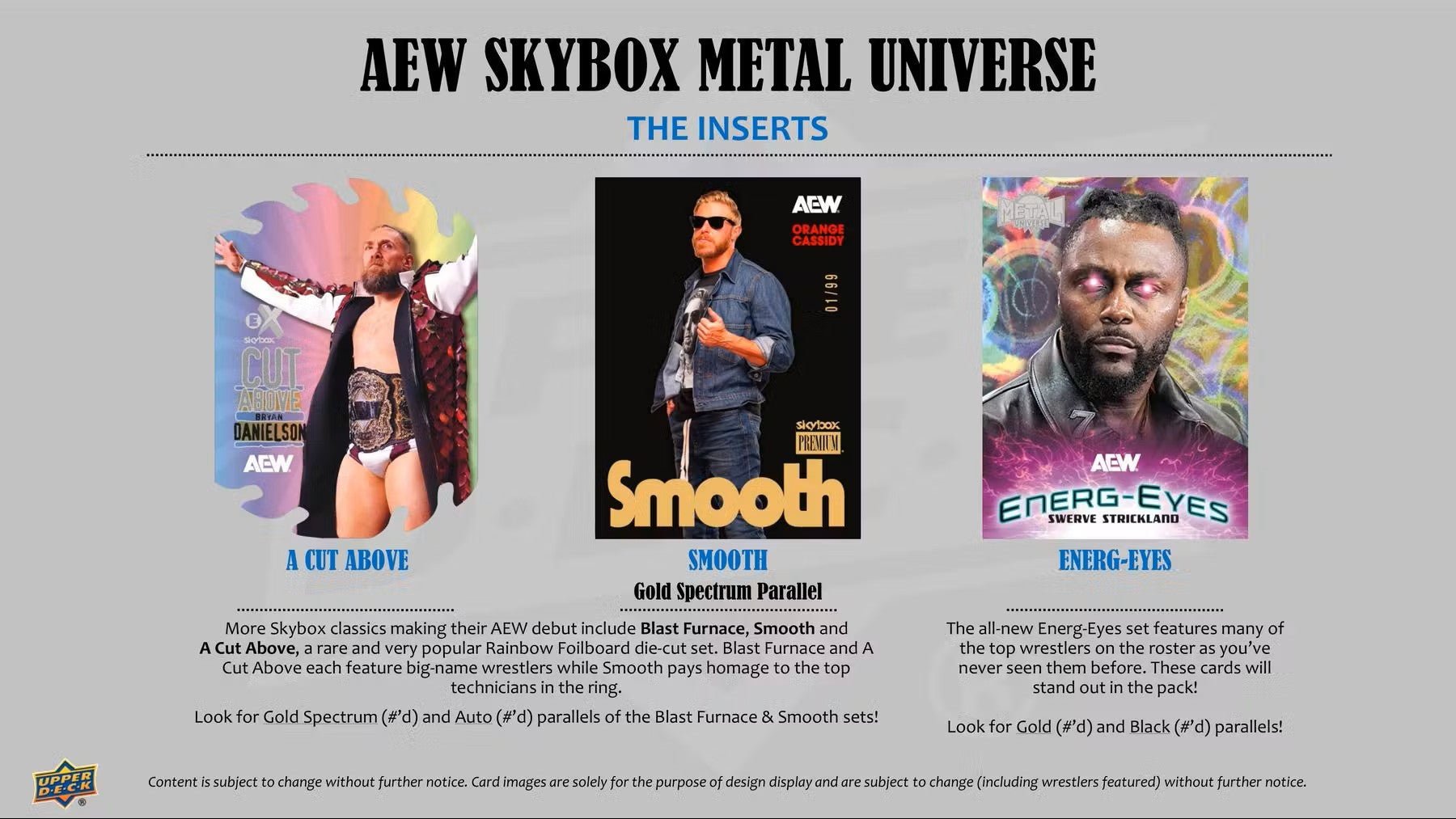 2025 Upper Deck AEW Skybox Metal Universe Wrestling Hobby Box - Columbia Hobby - Sports Card Boxes - Toploaders - Card Savers