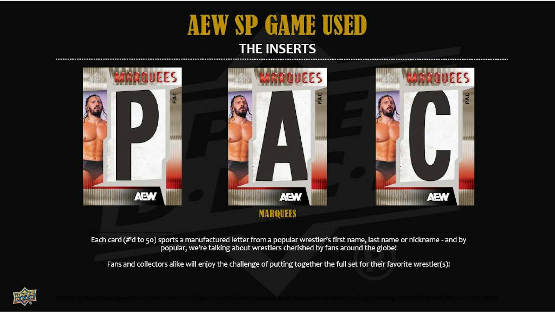 2025 Upper Deck AEW SP Game Used Wrestling Hobby Box - Columbia Hobby - Sports Card Boxes - Toploaders - Card Savers