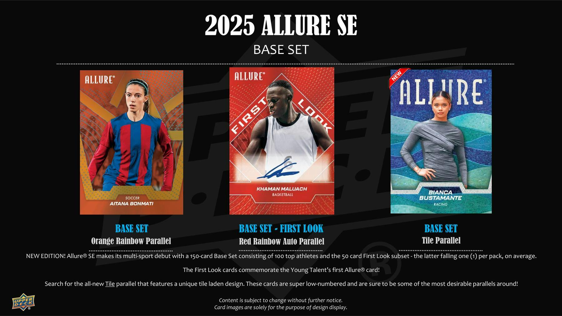 2025 Upper Deck Allure SE Hobby Box - Columbia Hobby - Sports Card Boxes - Toploaders - Card Savers