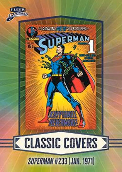 2025 Upper Deck Fleer Brilliants Superman Mega Box | Columbia Sports Cards - Columbia Hobby - Sports Card Boxes - Toploaders - Card Savers