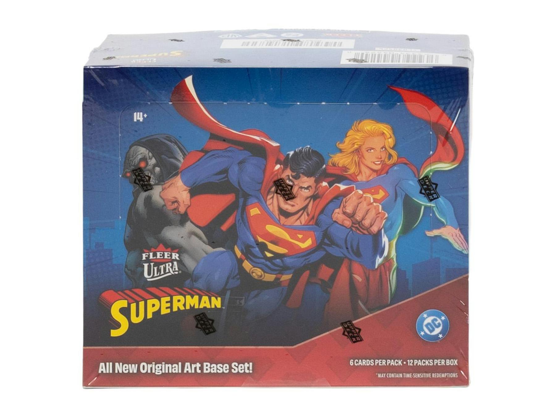2025 Upper Deck Fleer Ultra Superman Hobby Box - Columbia Hobby - Sports Card Boxes - Toploaders - Card Savers