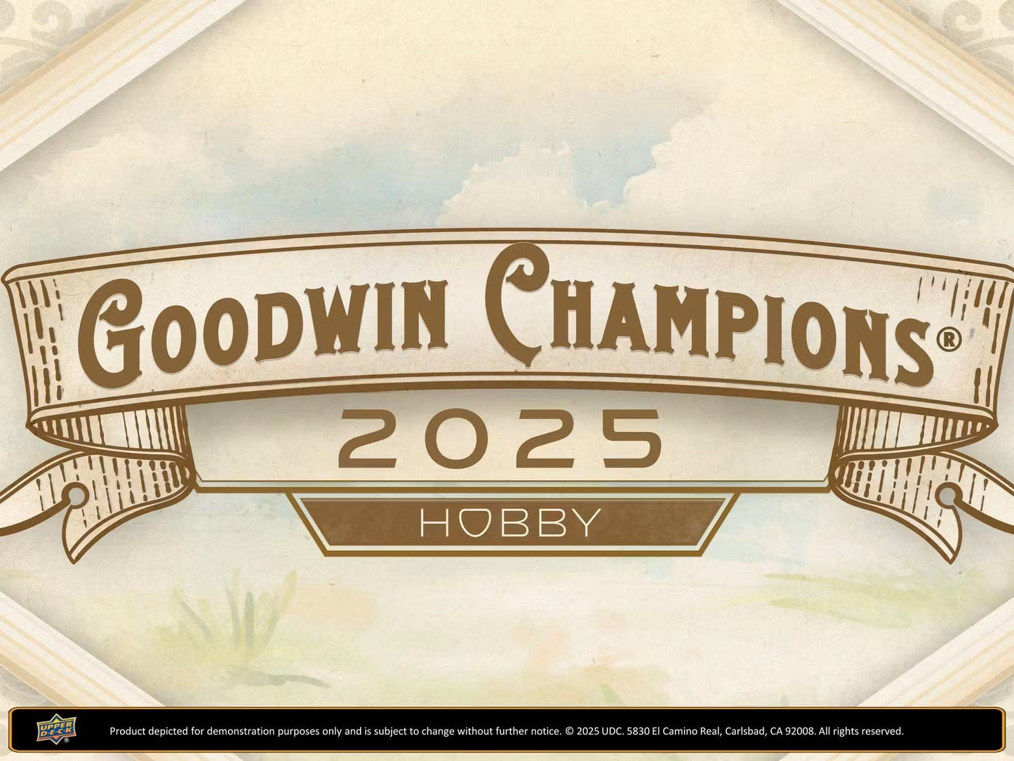 2025 Upper Deck Goodwin Champions Hobby Box - Columbia Hobby - Sports Card Boxes - Toploaders - Card Savers