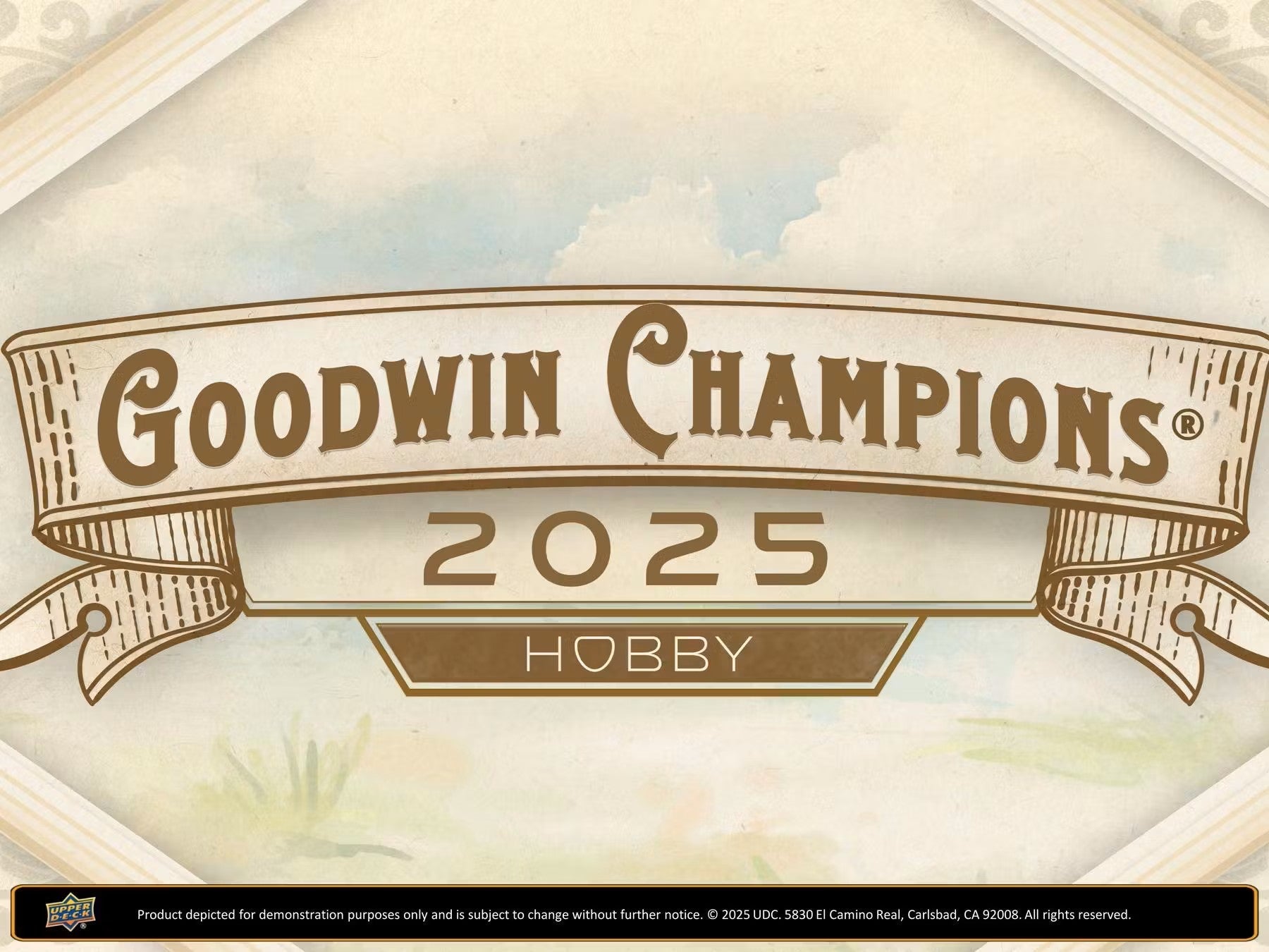 2025 Upper Deck Goodwin Champions Hobby Box - Columbia Hobby - Sports Card Boxes - Toploaders - Card Savers