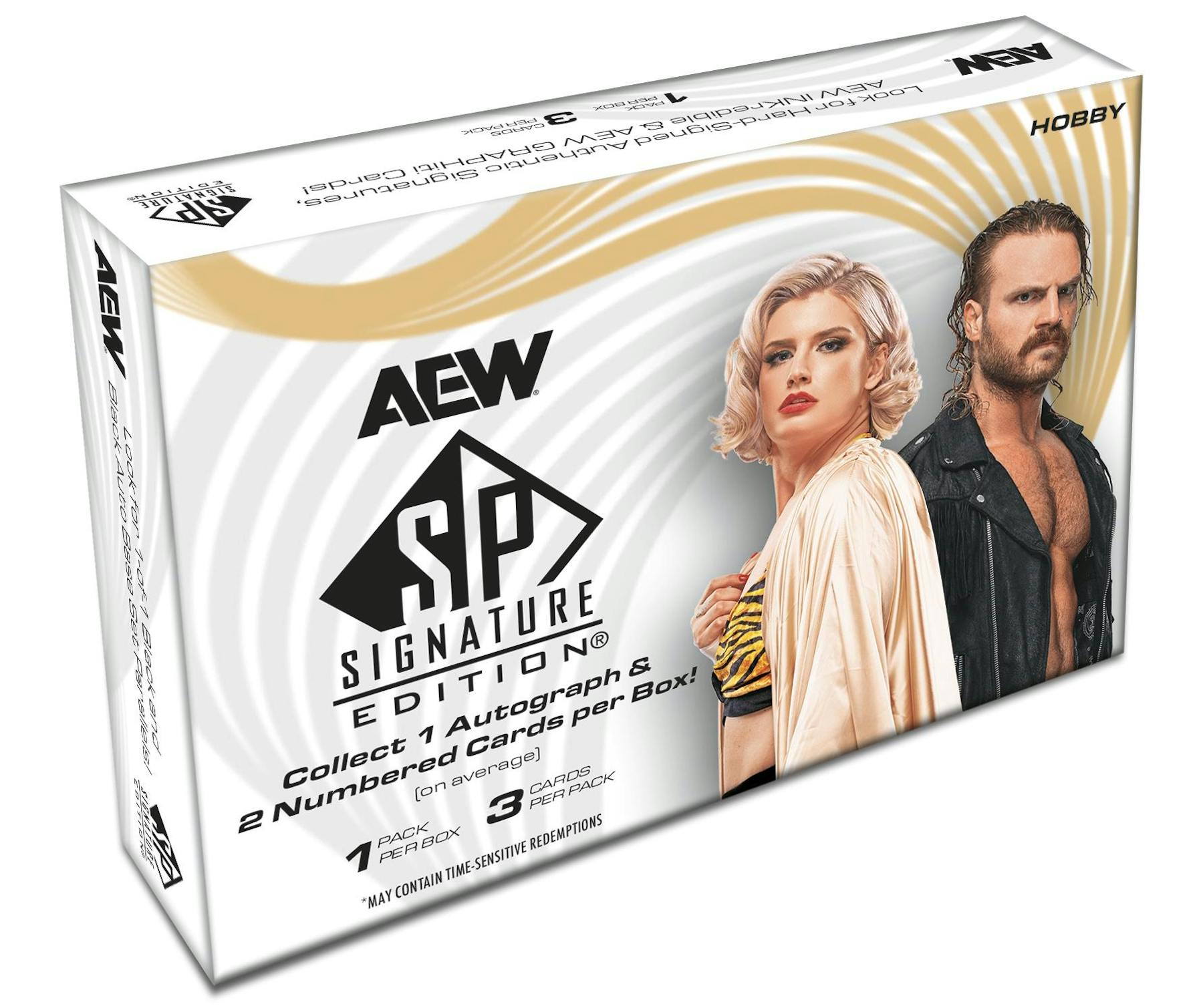 2025 Upper Deck SP Signature Edition AEW Wrestling Hobby Box - Columbia Hobby - Sports Card Boxes - Toploaders - Card Savers