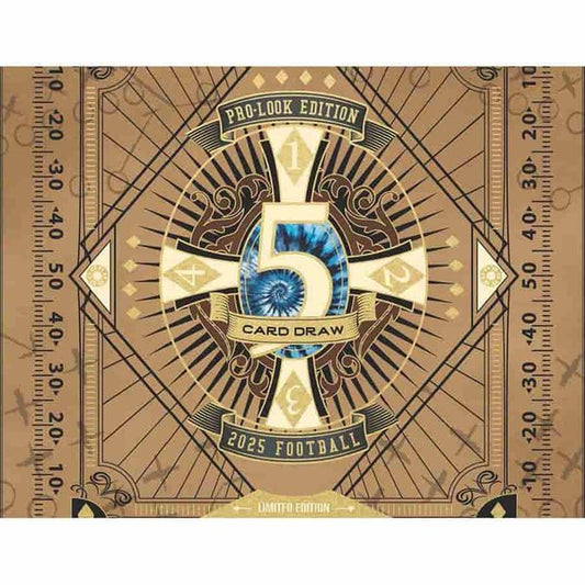 2025 Wild Card 5 - Card Draw Football Pro - Look Edition Hobby Box | Columbia Sports Cards - Columbia Hobby - Sports Card Boxes - Toploaders - Card Savers