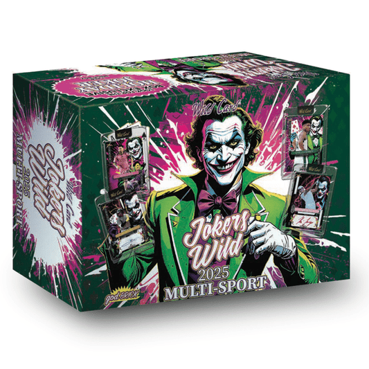 2025 Wild Card Joker’s Wild Multi - Sport GOD BRICK Box | Columbia Sports Cards - Columbia Hobby - Sports Card Boxes - Toploaders - Card Savers