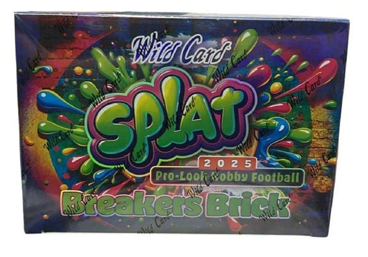 2025 Wild Card Splat Football Cards Breakers Brick Box | Columbia Sports Cards - Columbia Hobby - Sports Card Boxes - Toploaders - Card Savers