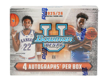 2025/26 Bowman University Best Basketball Hobby Box | Columbia Sports Cards - Columbia Hobby - Sports Card Boxes - Toploaders - Card Savers