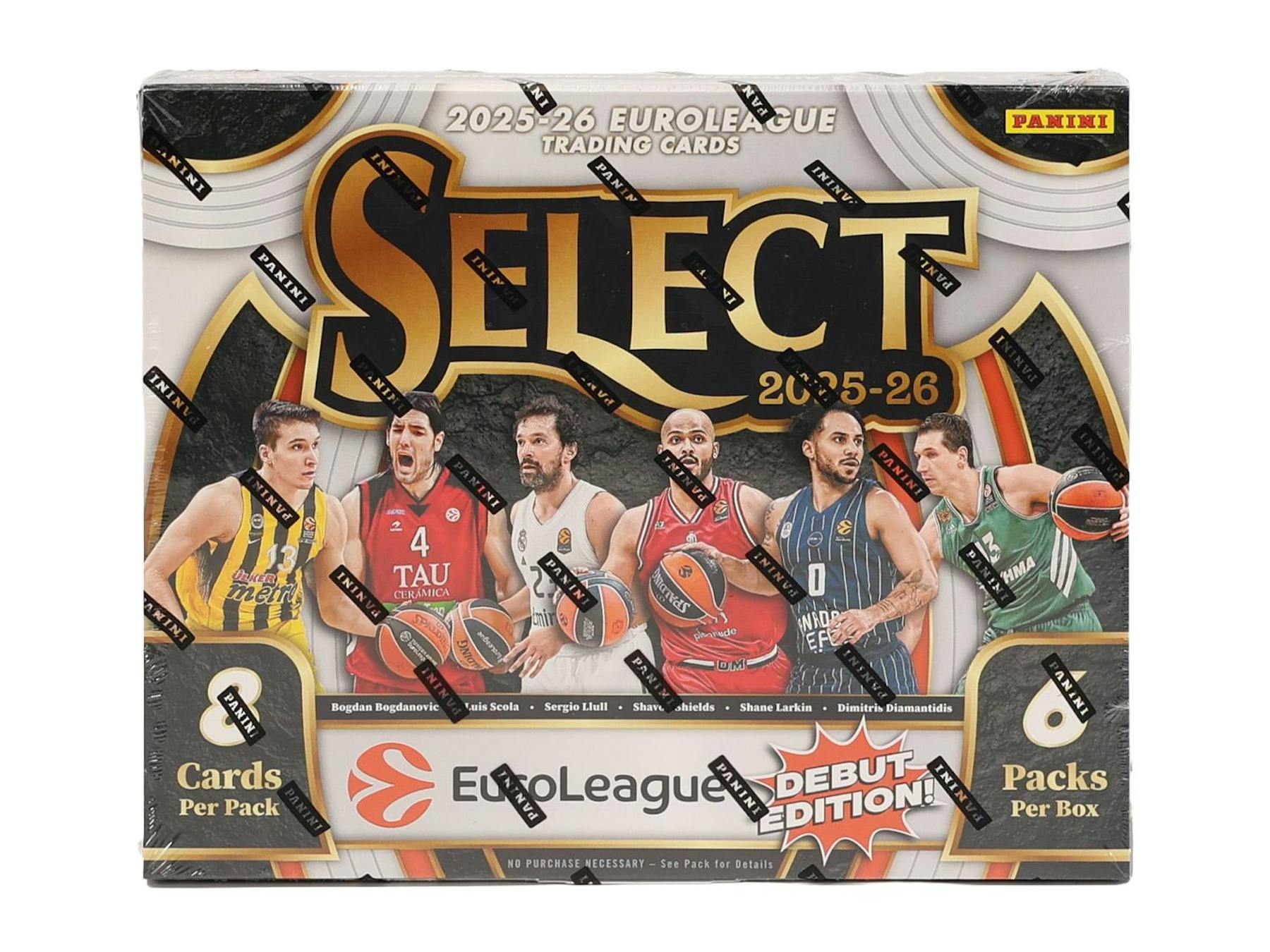2025/26 Panini Select EuroLeague Basketball Hobby Box | Columbia Sports Cards - Columbia Hobby - Sports Card Boxes - Toploaders - Card Savers