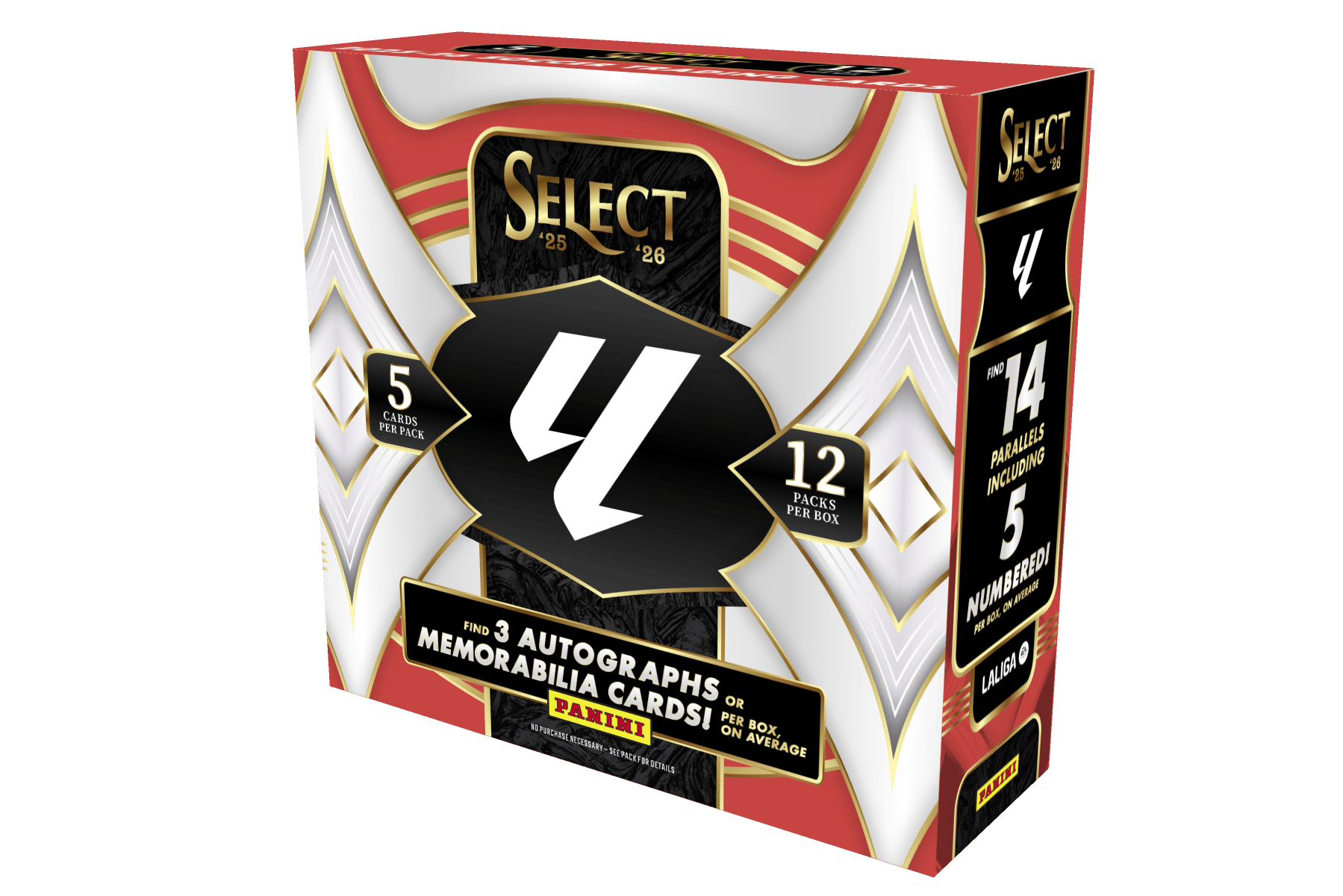 2025/26 Panini Select La Liga Soccer Hobby Box | Columbia Sports Cards - Columbia Hobby - Sports Card Boxes - Toploaders - Card Savers