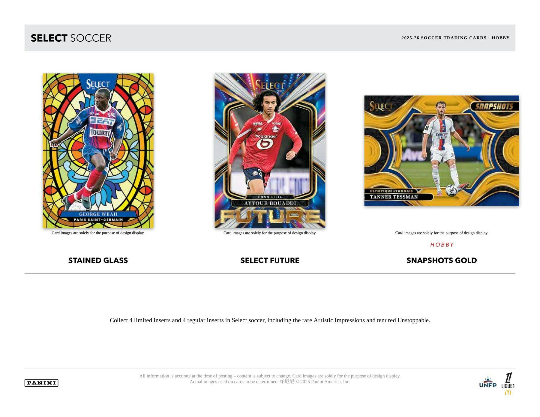 2025/26 Panini Select Ligue 1 Soccer H2 Box | Columbia Sports Cards - Columbia Sports Cards