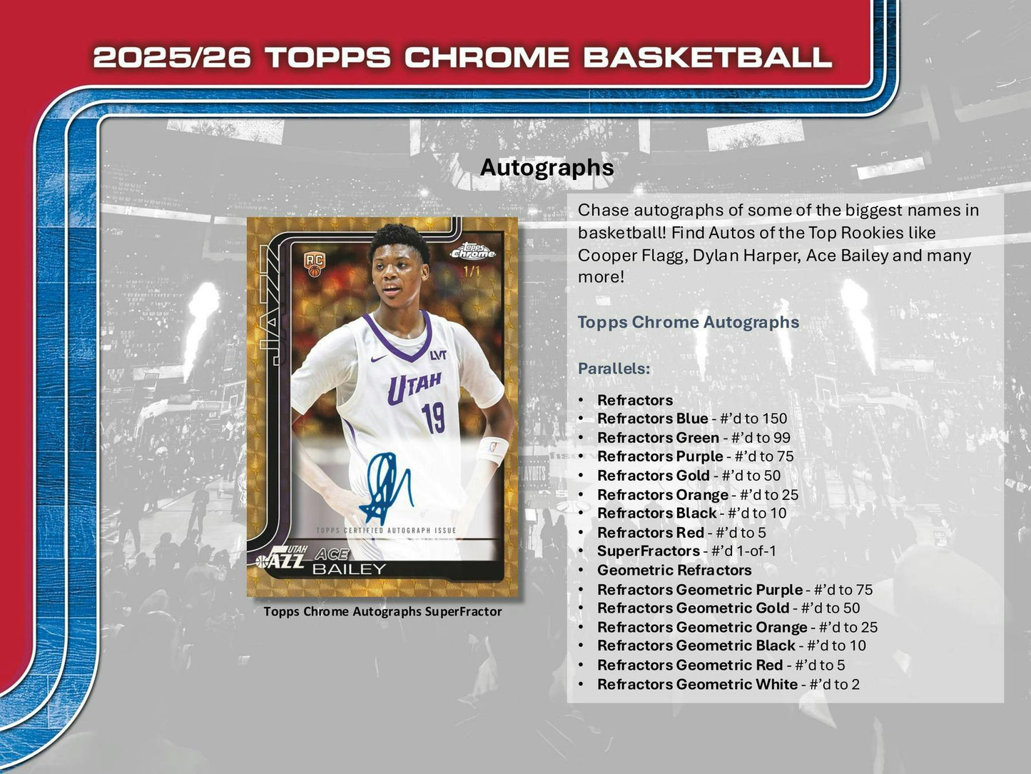 2025/26 Topps Chrome Basketball 7 - Pack Blaster Box | Columbia Sports Cards - Columbia Hobby - Sports Card Boxes - Toploaders - Card Savers