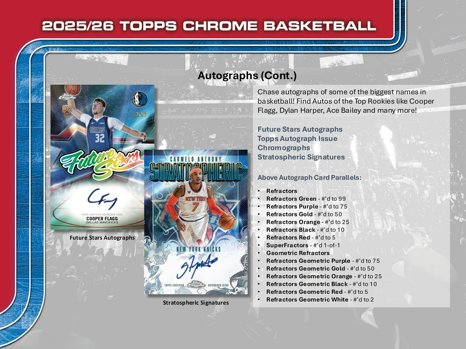 2025/26 Topps Chrome Basketball 7 - Pack Blaster Box | Columbia Sports Cards - Columbia Hobby - Sports Card Boxes - Toploaders - Card Savers