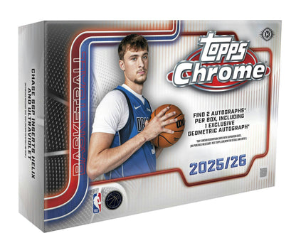 2025/26 Topps Chrome Basketball Breaker Delight Box | Columbia Sports Cards - Columbia Hobby - Sports Card Boxes - Toploaders - Card Savers