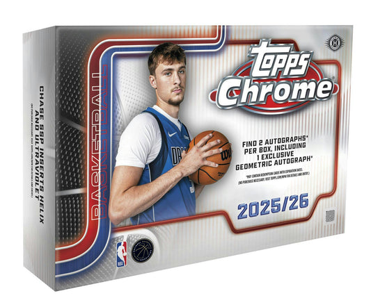 2025/26 Topps Chrome Basketball Breaker Delight Box | Columbia Sports Cards - Columbia Hobby - Sports Card Boxes - Toploaders - Card Savers