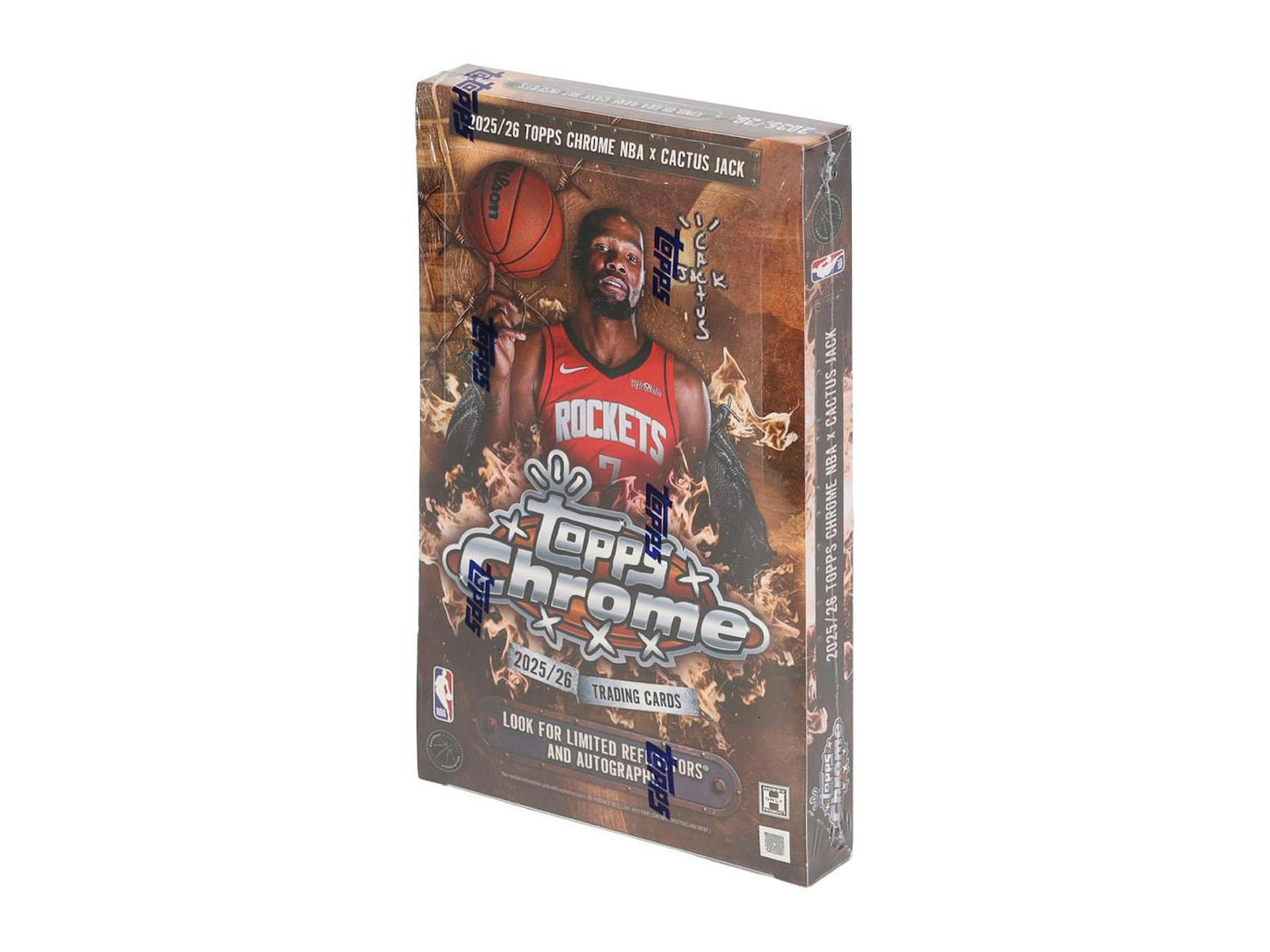 2025/26 Topps Chrome Cactus Jack Basketball Hobby Box | Columbia Sports Cards - Columbia Sports Cards