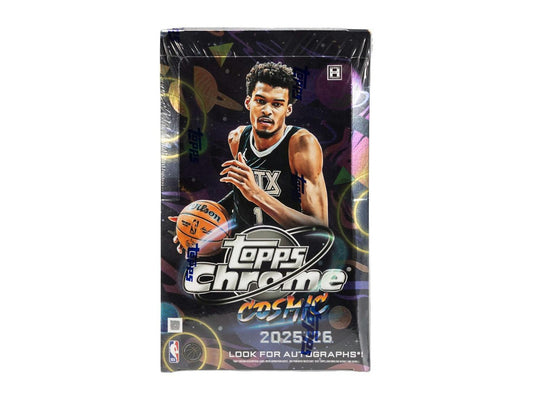 2025/26 Topps Cosmic Chrome Basketball Hobby Box | Columbia Sports Cards - Columbia Hobby - Sports Card Boxes - Toploaders - Card Savers
