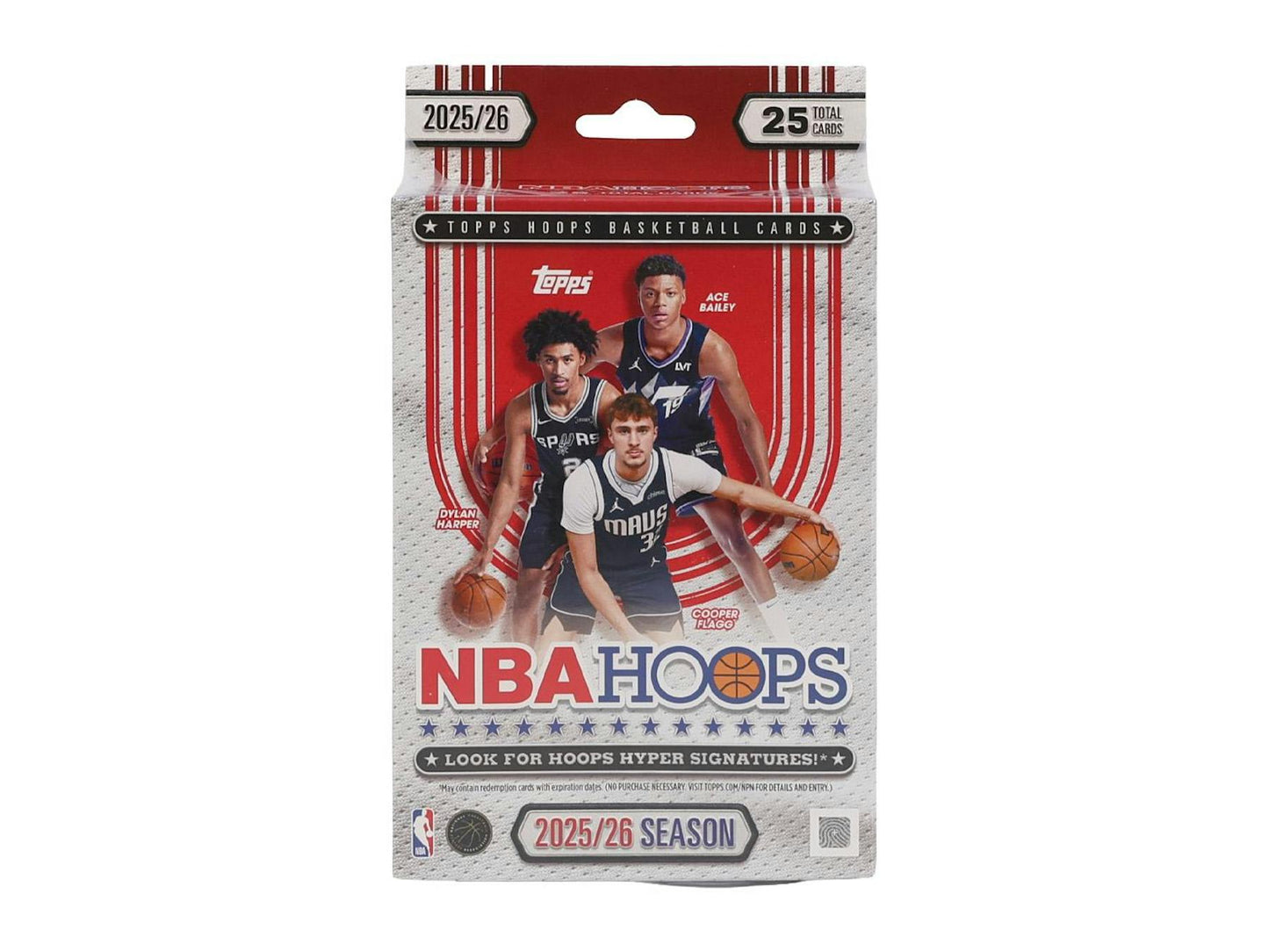 2025/26 Topps Hoops Basketball Hanger Box | Columbia Sports Cards - Columbia Hobby - Sports Card Boxes - Toploaders - Card Savers