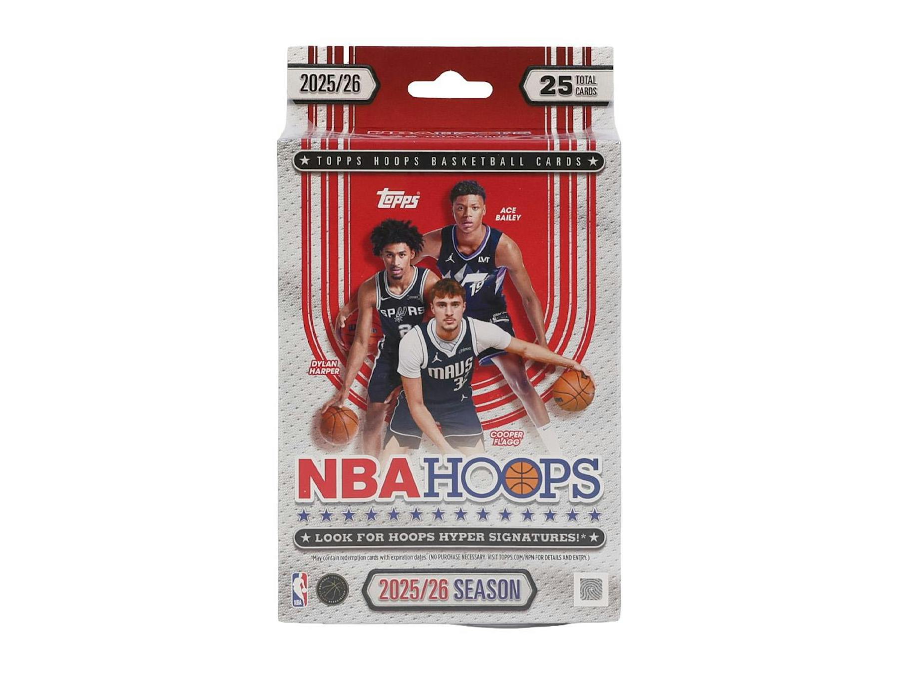 2025/26 Topps Hoops Basketball Hanger Box | Columbia Sports Cards - Columbia Hobby - Sports Card Boxes - Toploaders - Card Savers