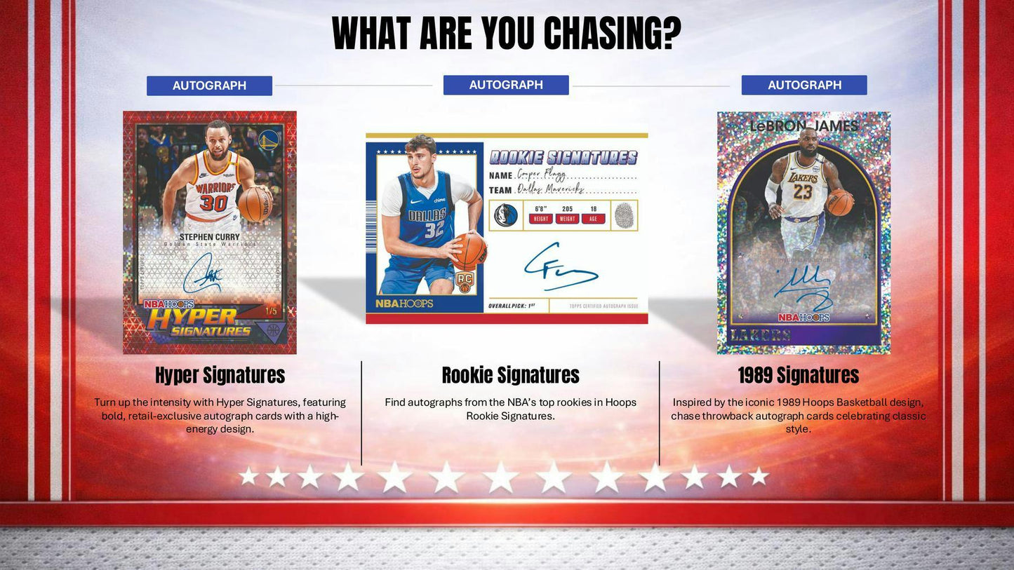 2025/26 Topps Hoops Basketball Hanger Box | Columbia Sports Cards - Columbia Hobby - Sports Card Boxes - Toploaders - Card Savers