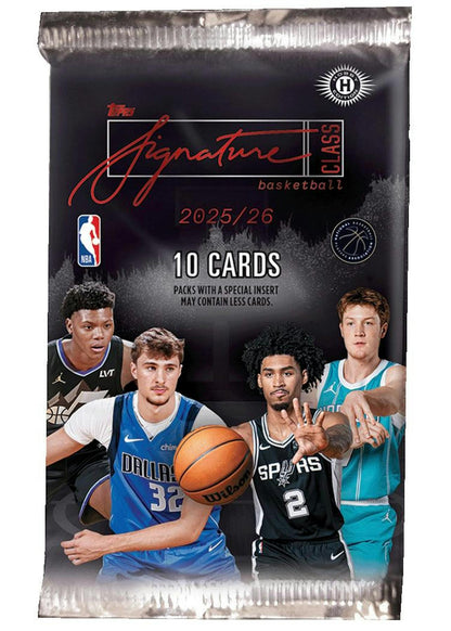2025/26 Topps Signature Class Basketball Hobby Jumbo Box | Columbia Sports Cards - Columbia Sports Cards