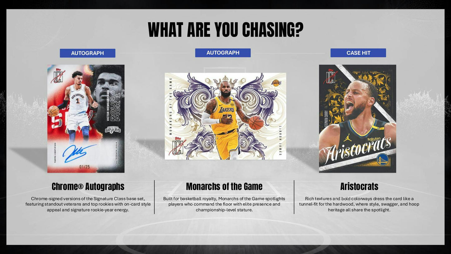 2025/26 Topps Signature Class Basketball Mega Box | Columbia Sports Cards - Columbia Sports Cards