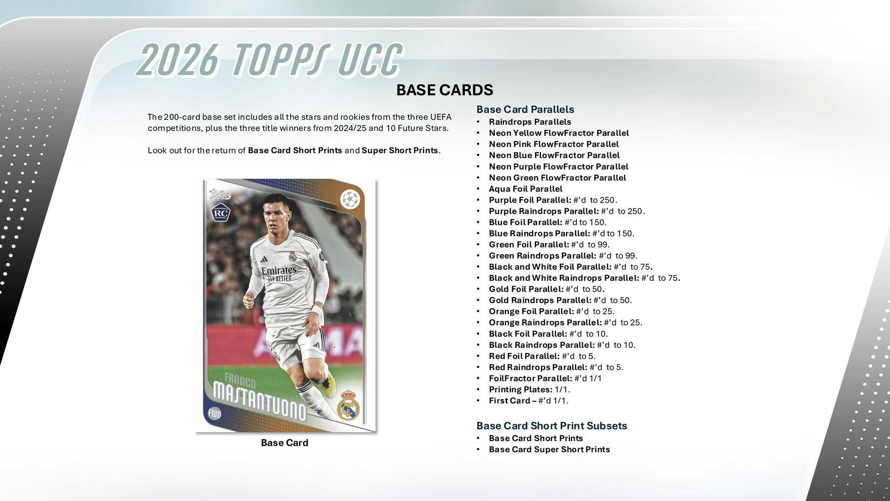 2025/26 Topps UEFA Club Competitions Soccer Hobby Box | Columbia Sports Cards - Columbia Hobby - Sports Card Boxes - Toploaders - Card Savers