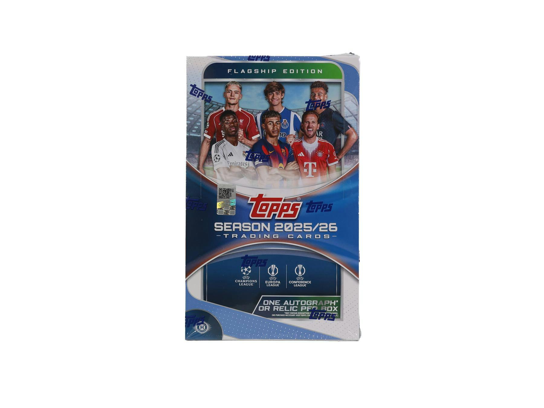 2025/26 Topps UEFA Club Competitions Soccer Hobby Box | Columbia Sports Cards - Columbia Hobby - Sports Card Boxes - Toploaders - Card Savers