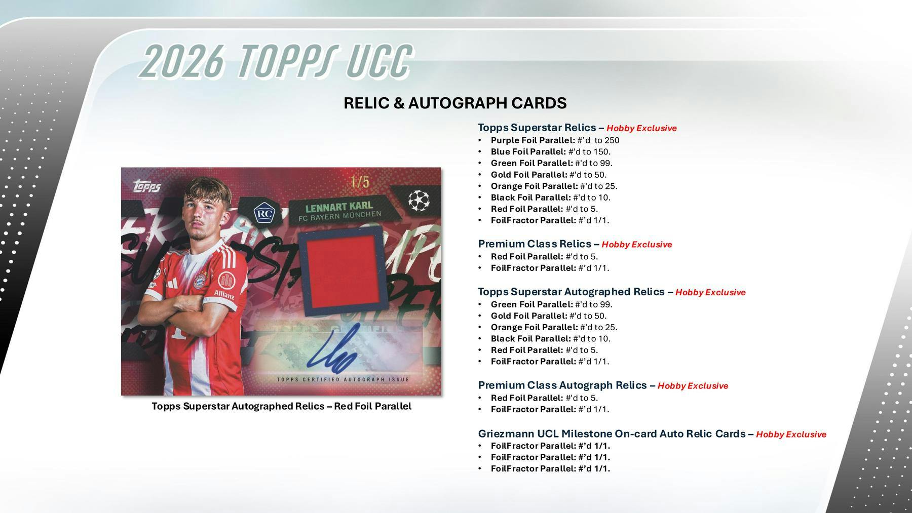 2025/26 Topps UEFA Club Competitions Soccer Hobby Box | Columbia Sports Cards - Columbia Hobby - Sports Card Boxes - Toploaders - Card Savers
