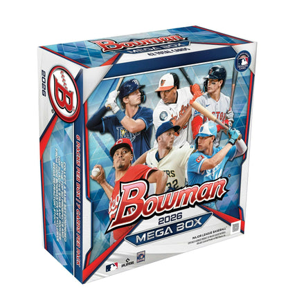 2026 Bowman Baseball Mega Box | Columbia Sports Cards - Columbia Sports Cards