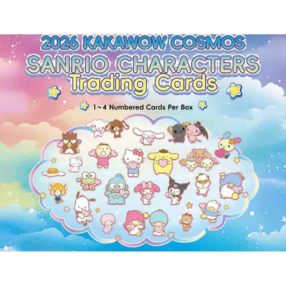 2026 Kakawow Cosmos Sanrio Characters Trading Cards Box | Columbia Sports Cards - Columbia Hobby - Sports Card Boxes - Toploaders - Card Savers