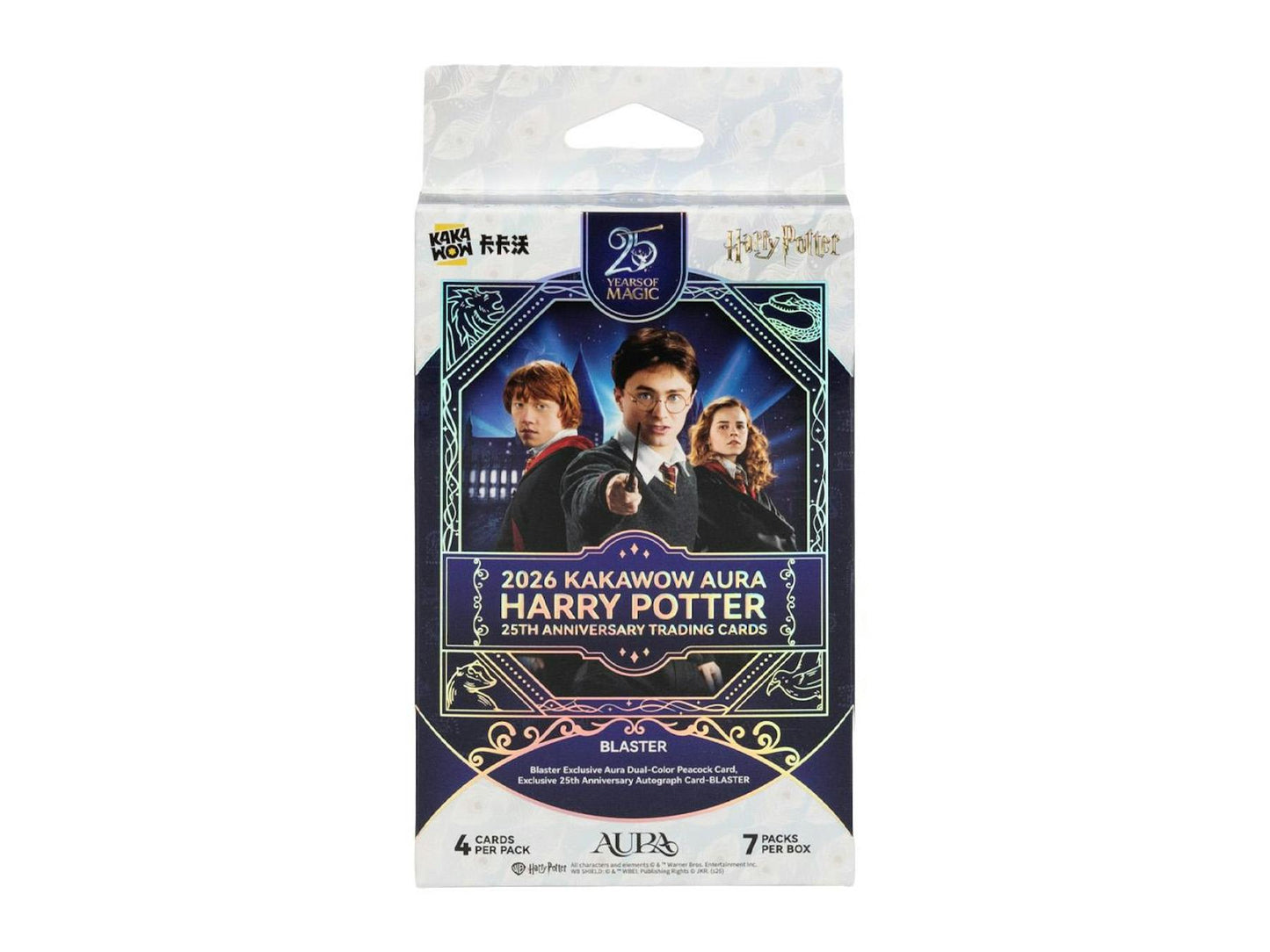 2026 Kakawow Harry Potter Aura Blaster Box | Columbia Sports Cards - Columbia Sports Cards