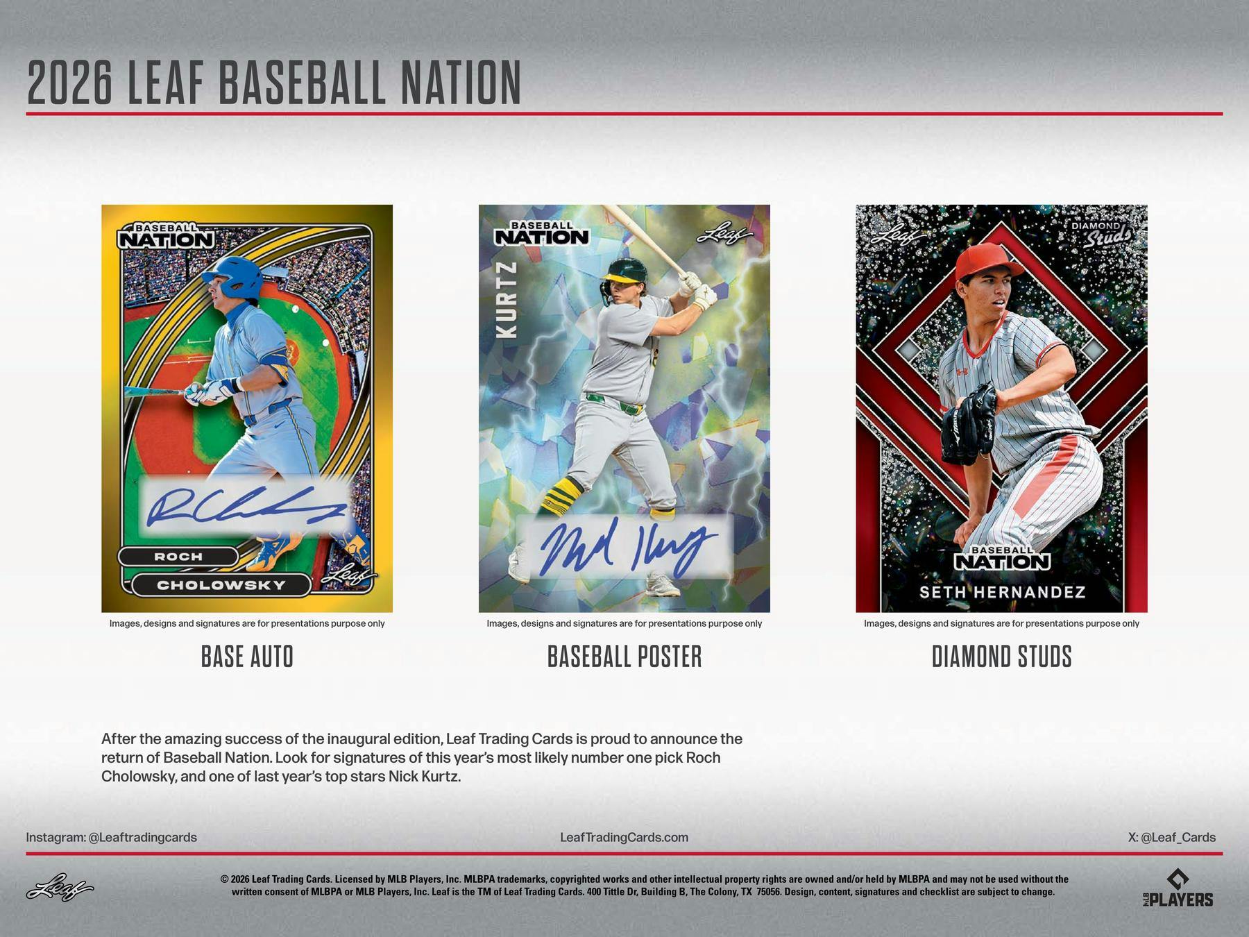 2026 Leaf Baseball Nation Hobby Jumbo Box | Columbia Sports Cards - Columbia Hobby - Sports Card Boxes - Toploaders - Card Savers