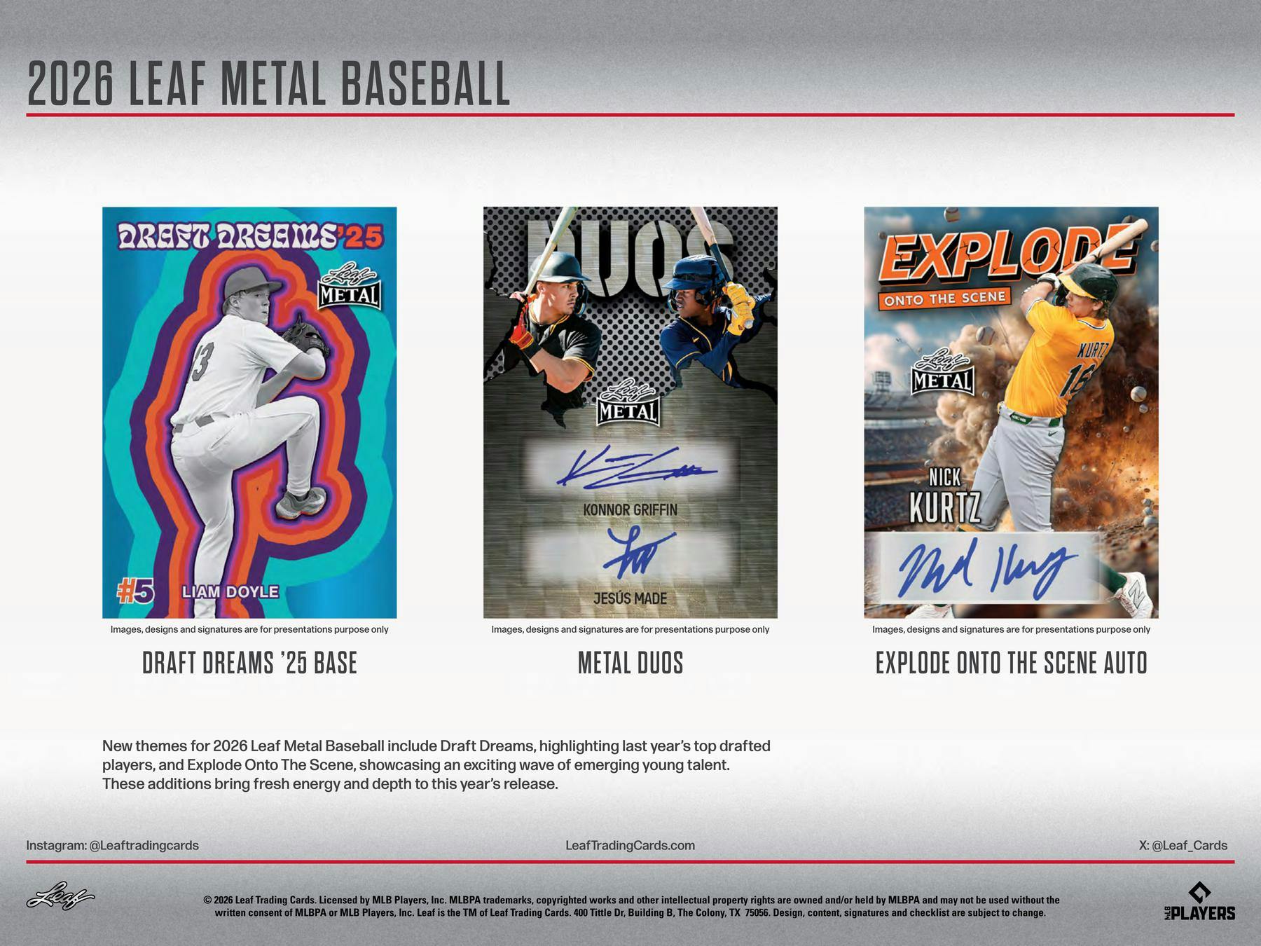 2026 Leaf Metal Baseball Hobby Box | Columbia Sports Cards - Columbia Hobby - Sports Card Boxes - Toploaders - Card Savers